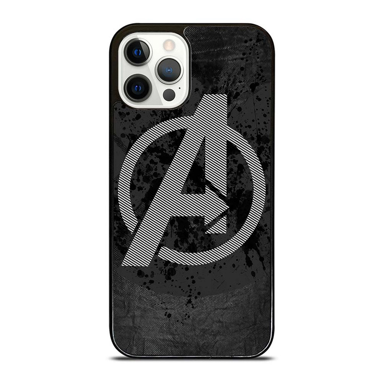 AVENGERS LOGO GRAY iPhone 12 Pro Case