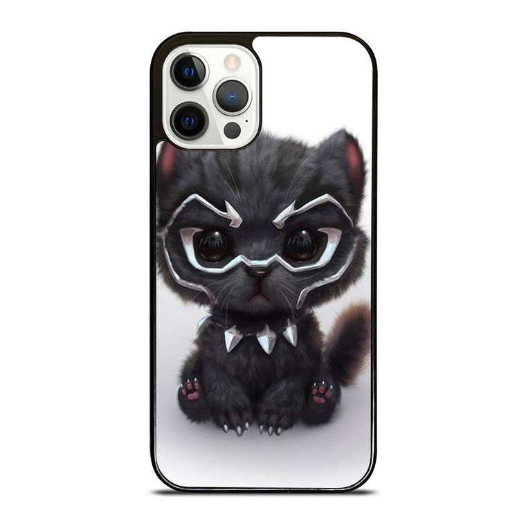 BLACK PANTHER CUTE CAT iPhone 12 Pro Case