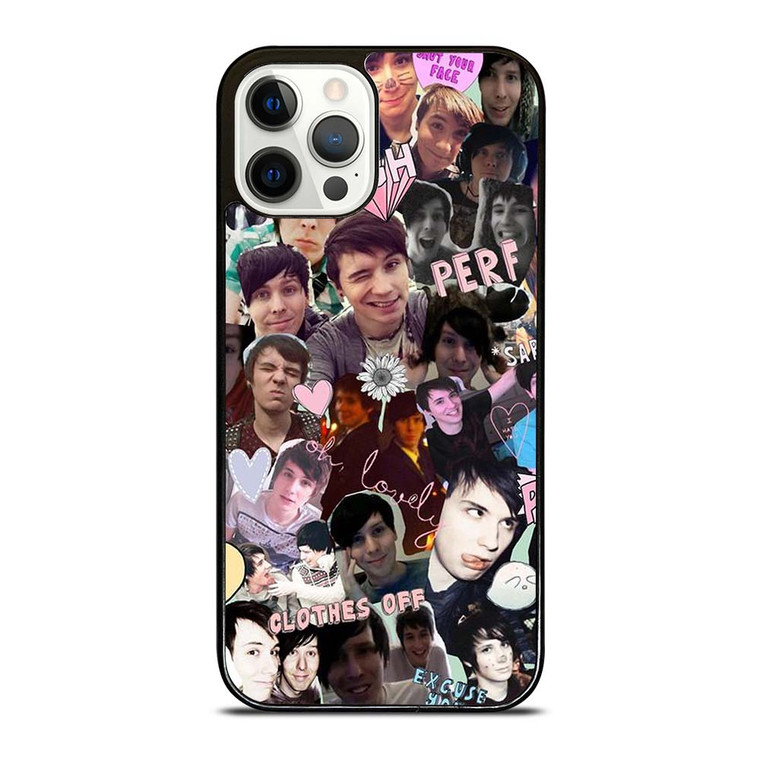 COLLAGE DAN AND PHIL iPhone 12 Pro Case