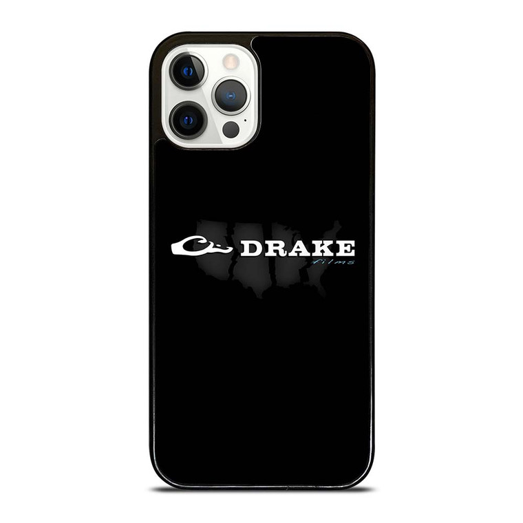 DRAKE WATERFOWL BLACK LOGO iPhone 12 Pro Case