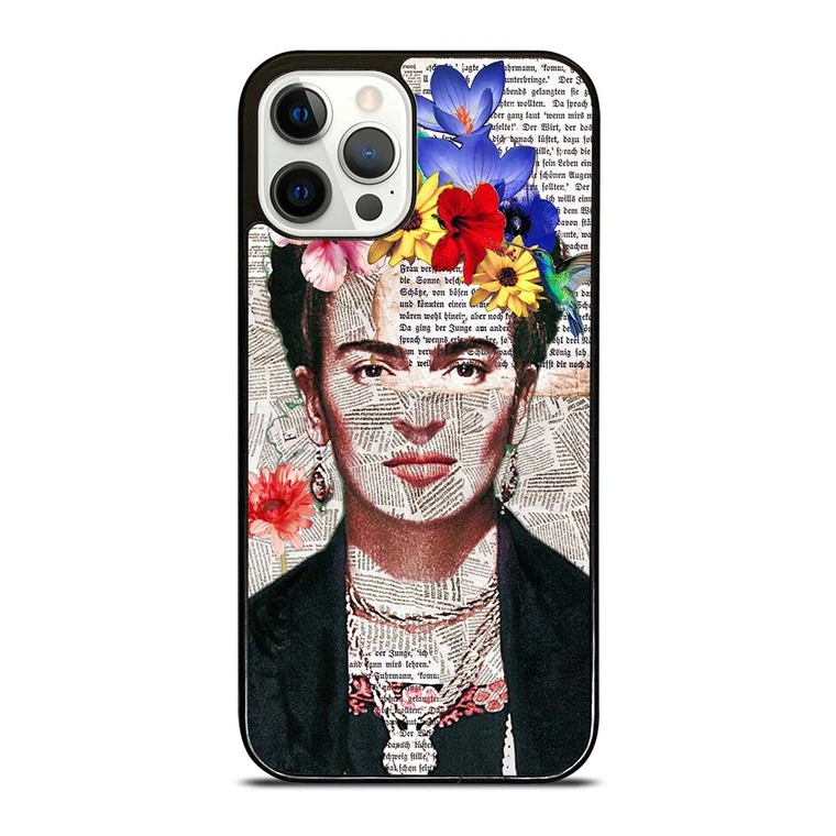 FRIDA KAHLO NEWSPAPER iPhone 12 Pro Case