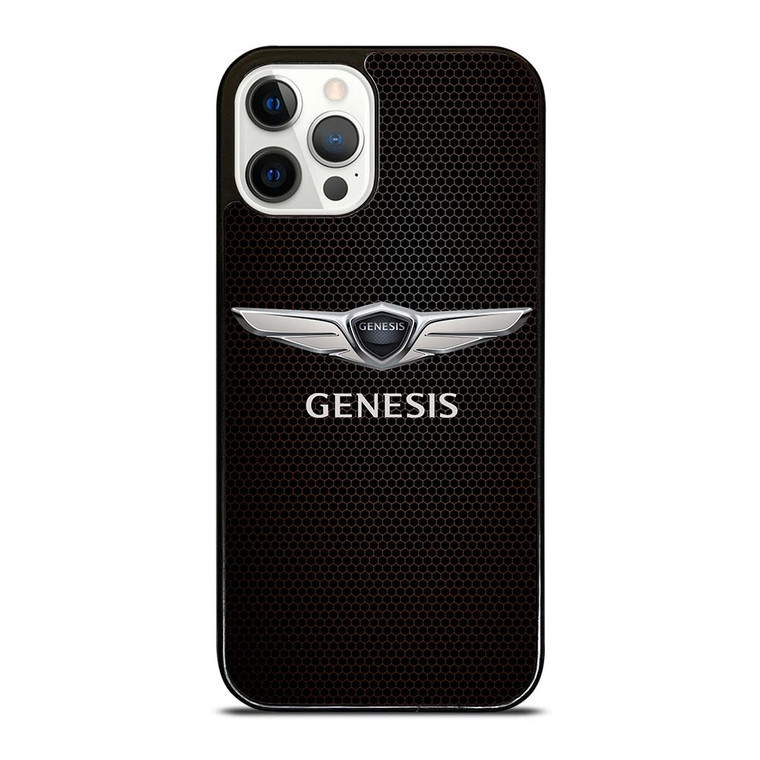 GENESIS CAR LOGO METAL PLATE iPhone 12 Pro Case