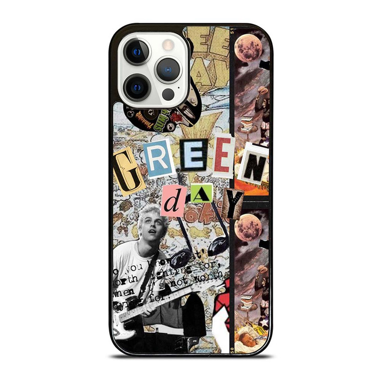 GREEN DAY BAND ART COLLAGE iPhone 12 Pro Case