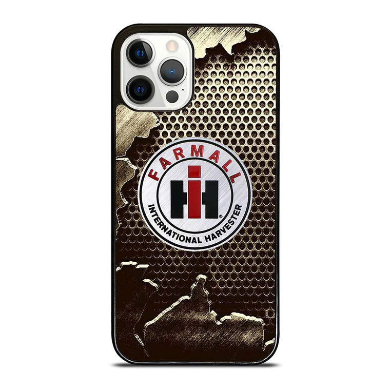 INTERNATIONAL HARVESTER FARMALL METAL LOGO iPhone 12 Pro Case