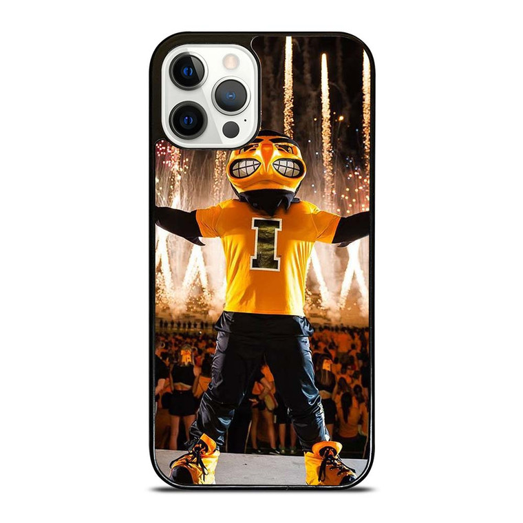 IOWA HAWKEYES MASCOT iPhone 12 Pro Case