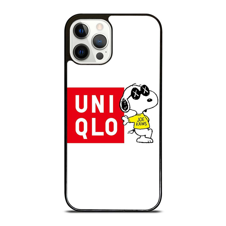 JOE KAWS UNIQLO LOGO iPhone 12 Pro Case