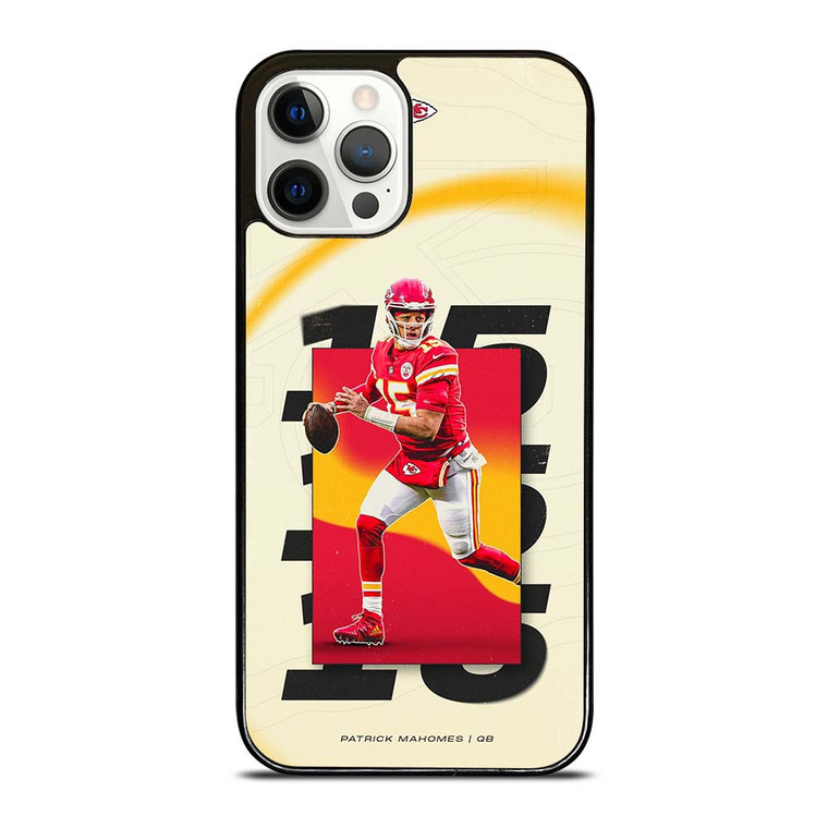 KANSAS CITY CHIEFS PATRICK MAHOMES QB iPhone 12 Pro Case