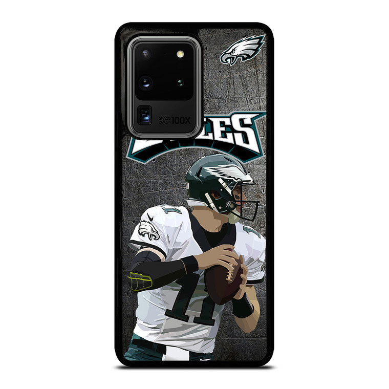 CARSON WENTZ PHILADELPHIA EAGLES 3 Samsung Galaxy S20 Ultra  Case