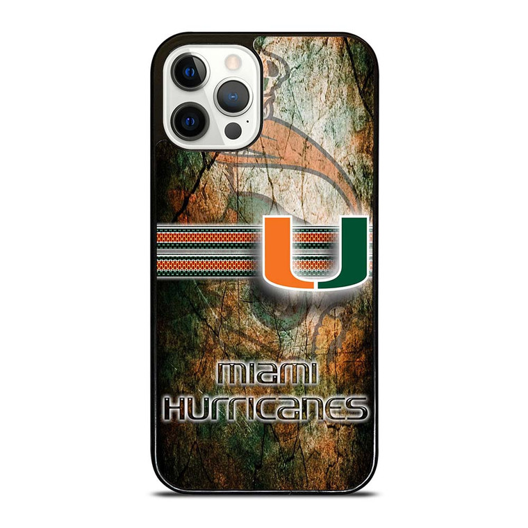 MIAMI HURRICANES LOGO NFL iPhone 12 Pro Case