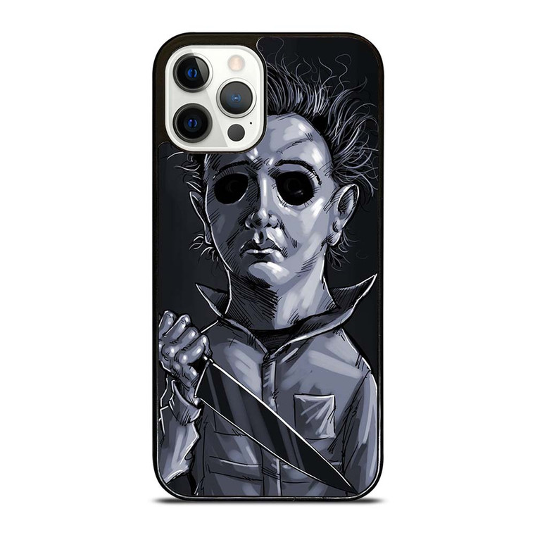 MICHAEL MYERS HALLOWEEN ART iPhone 12 Pro Case