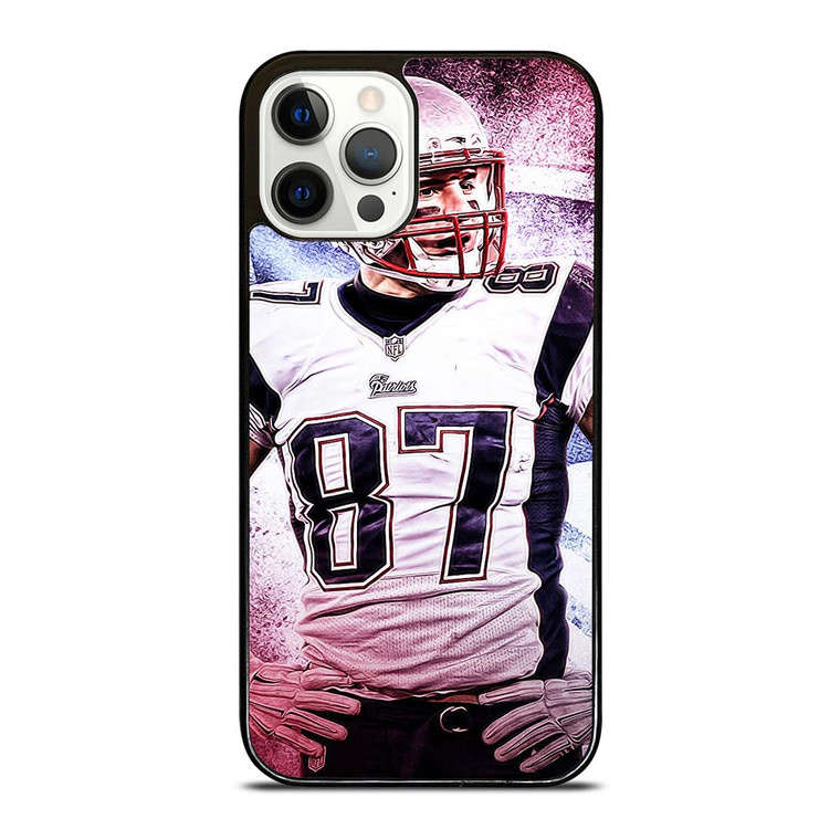PATRIOTS ROB GRONKOWSKI iPhone 12 Pro Case