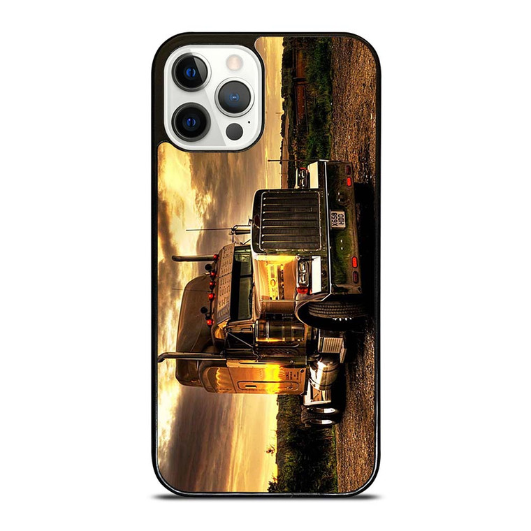 PETERBILT TRUCK GOLD iPhone 12 Pro Case