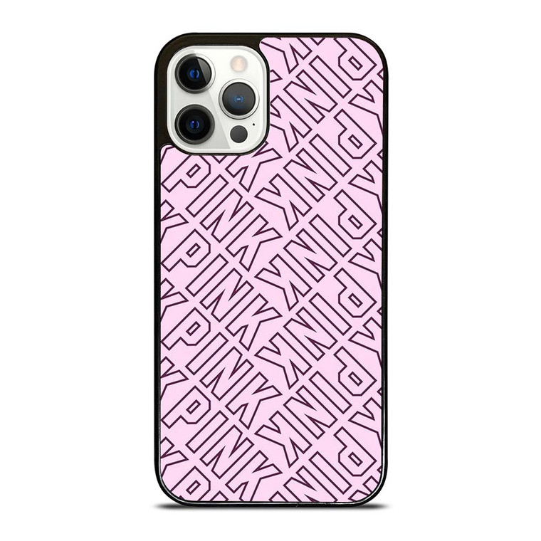 PINK VICTORIAS SECRET LOGO 2 iPhone 12 Pro Case