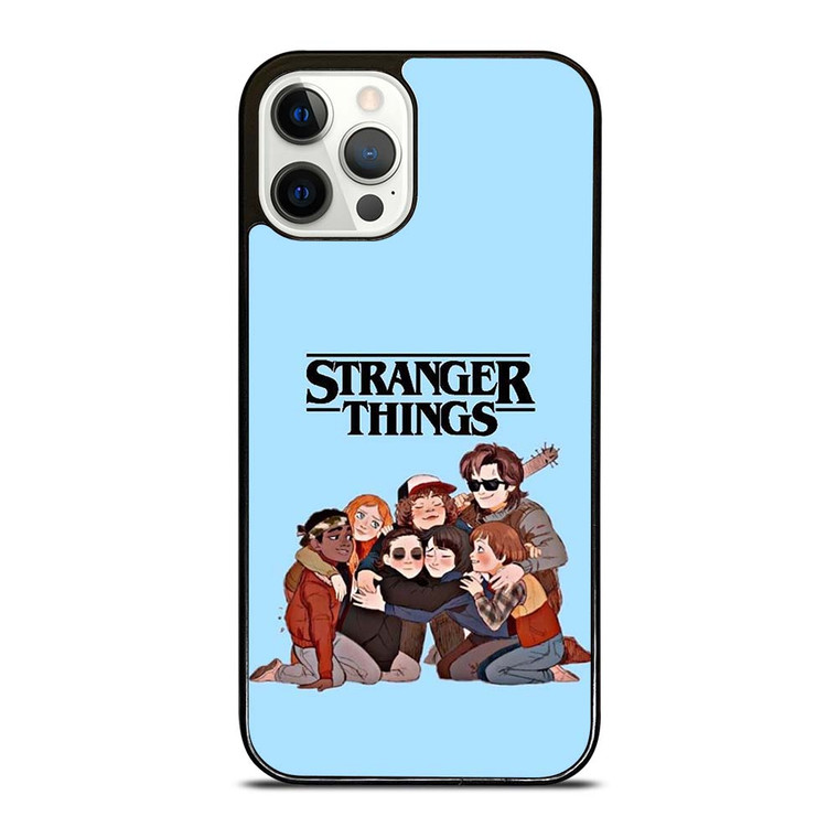 STRANGER THINGS CARTOON CHARACTERS iPhone 12 Pro Case
