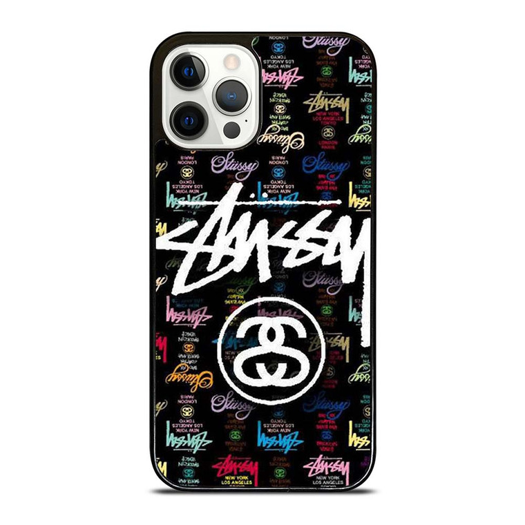 STUSSY FASHION LOGO ICON iPhone 12 Pro Case