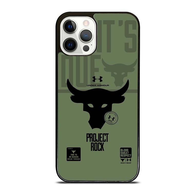 UNDER ARMOUR LOGO PROJECT ROCK iPhone 12 Pro Case