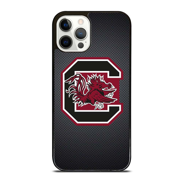 UNIVERSITY FOOTBALL SOUTH CAROLINA GAMECOCKS LOGO iPhone 12 Pro Case