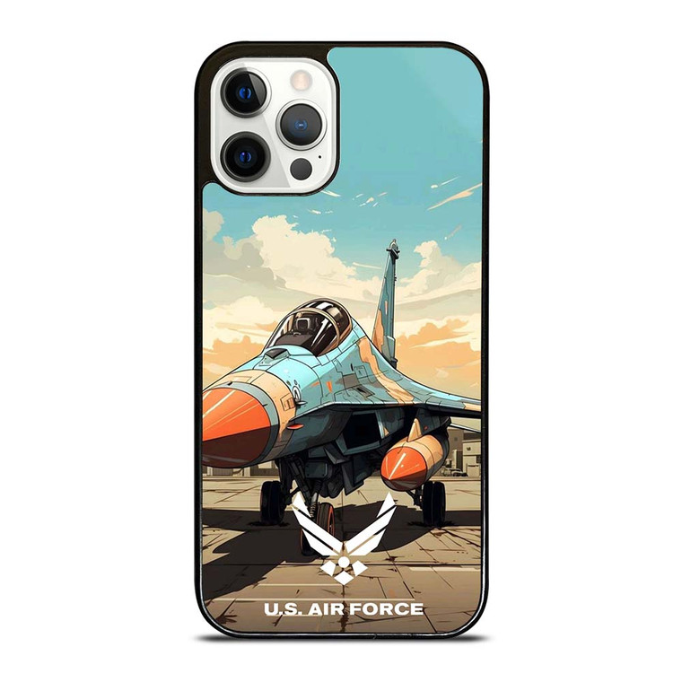 US AIR FORCE FIGHTER PLANE iPhone 12 Pro Case