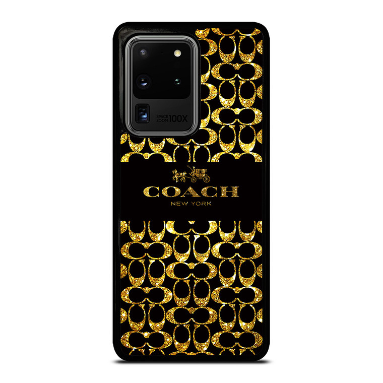 COACH NEW YORK GOLDEN Samsung Galaxy S20 Ultra  Case
