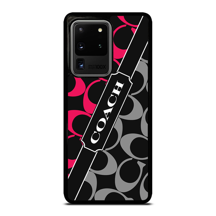 COACH NEW YORK RED WHITE Samsung Galaxy S20 Ultra  Case