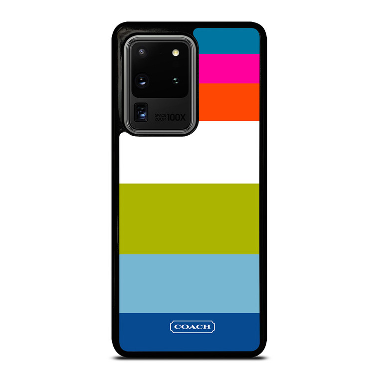 COACH NEW YORK STRIPE Samsung Galaxy S20 Ultra  Case