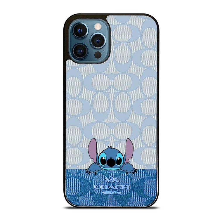 COACH NEW YORK LOGO STITCH DISNEY iPhone 12 Pro Max Case