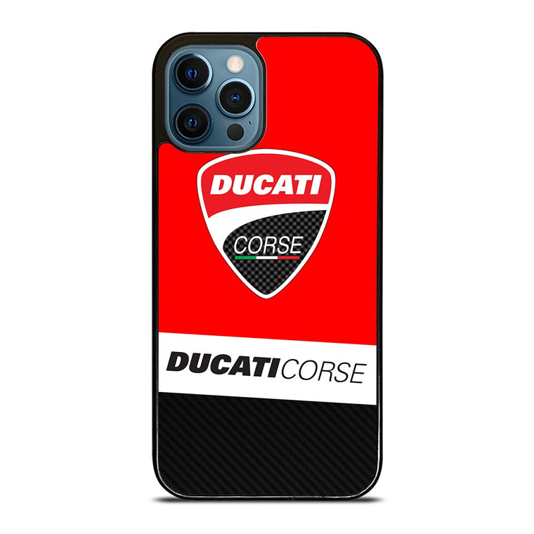 DUCATI CORSE MOTO LOGO iPhone 12 Pro Max Case