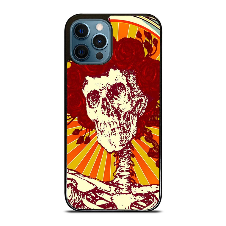 GRATEFUL DEAD SKULL ART iPhone 12 Pro Max Case