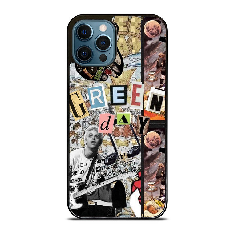 GREEN DAY BAND ART COLLAGE iPhone 12 Pro Max Case