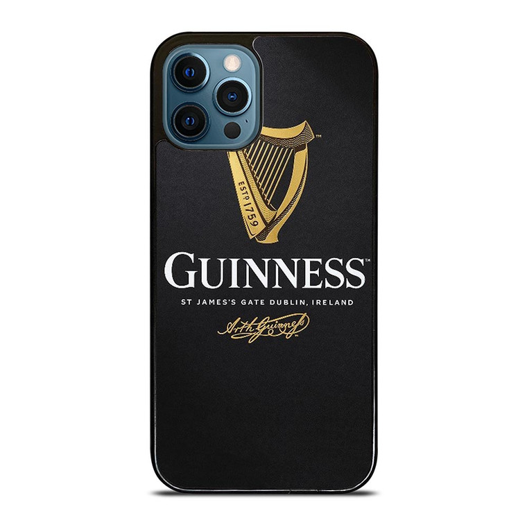 GUINNESS BEER LOGO IRELAND iPhone 12 Pro Max Case