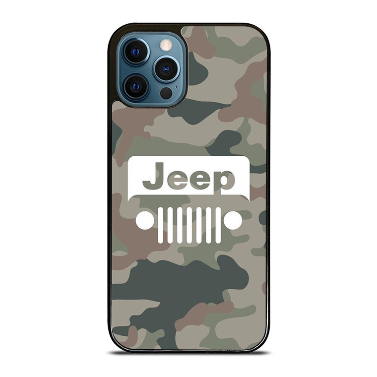 JEEP CAMO LOGO iPhone 12 Pro Max Case