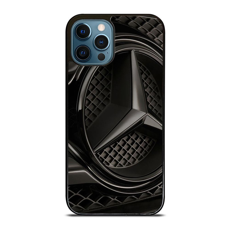 MERCEDES BENZ LOGO BLACK EMBLEM iPhone 12 Pro Max Case