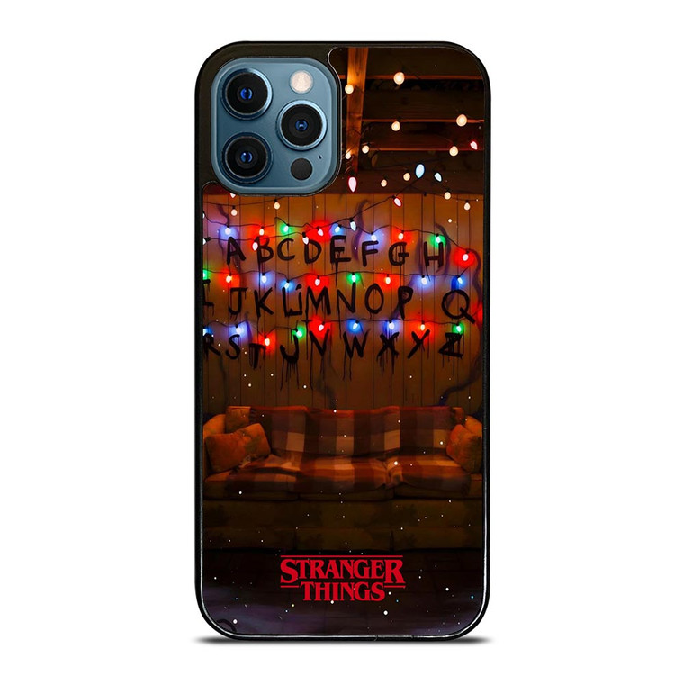 STRANGER THINGS COLORFUL LAMP iPhone 12 Pro Max Case