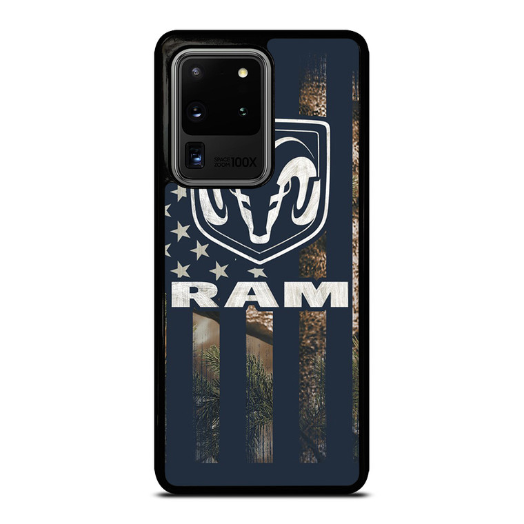 DODGE RAM FLAG Samsung Galaxy S20 Ultra  Case