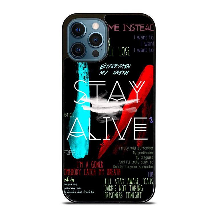 TWENTY ONE PILOTS STAY ALIVE iPhone 12 Pro Max Case