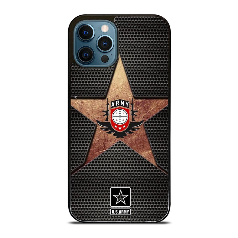 US ARMY LOGO METAL iPhone 12 Pro Max Case