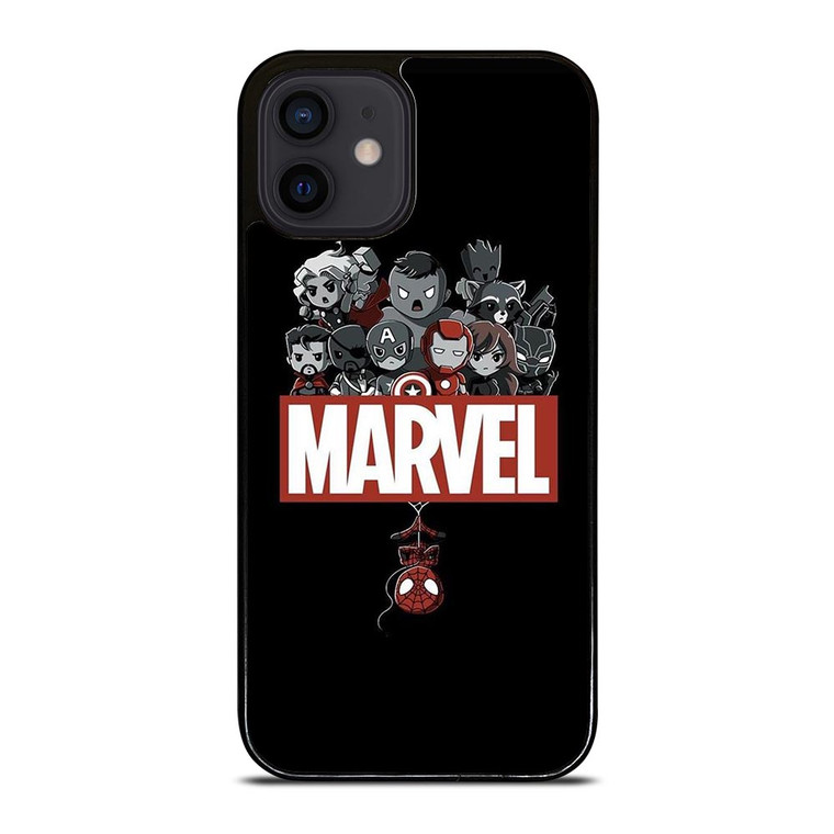 AVENGERS ENDGAME SUPERHERO KAWAII iPhone 12 Mini Case