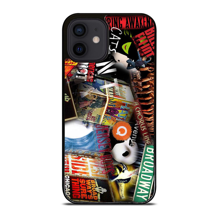 BROADWAY MUSICAL COLLAGE iPhone 12 Mini Case
