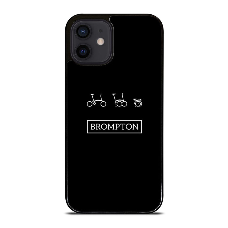 BROMPTON FOLDED BIKE LOGO iPhone 12 Mini Case