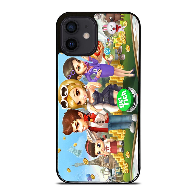 GET RICH GAME Line iPhone 12 Mini Case