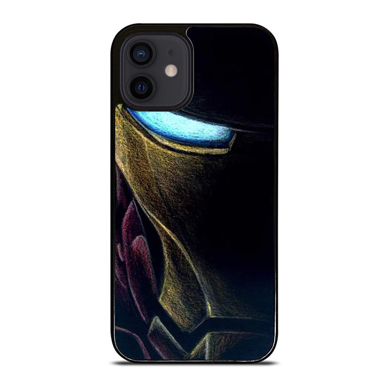 IRONE MAN AVENGERS FACE ART iPhone 12 Mini Case