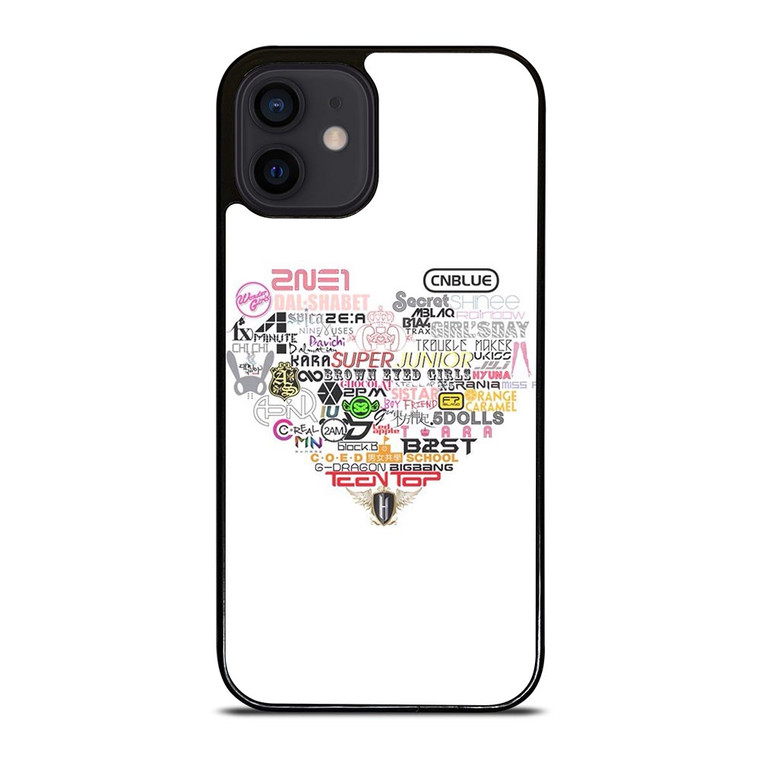 KPOP ALL BAND LOVE iPhone 12 Mini Case