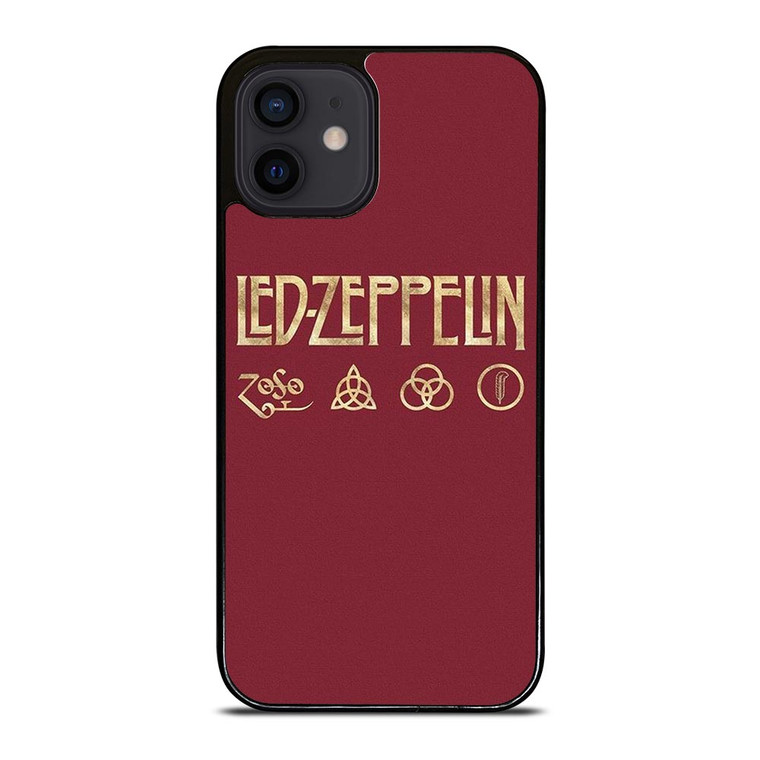 LED ZEPPELIN BAND LOGO iPhone 12 Mini Case