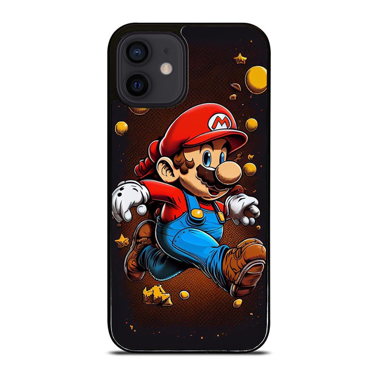 MARIO BROSS GAME CARTOON iPhone 12 Mini Case