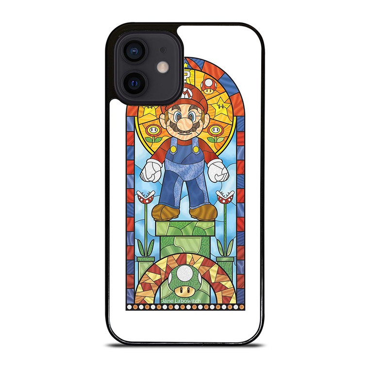 MARIO BROSS NINTENDO GLASS ART iPhone 12 Mini Case