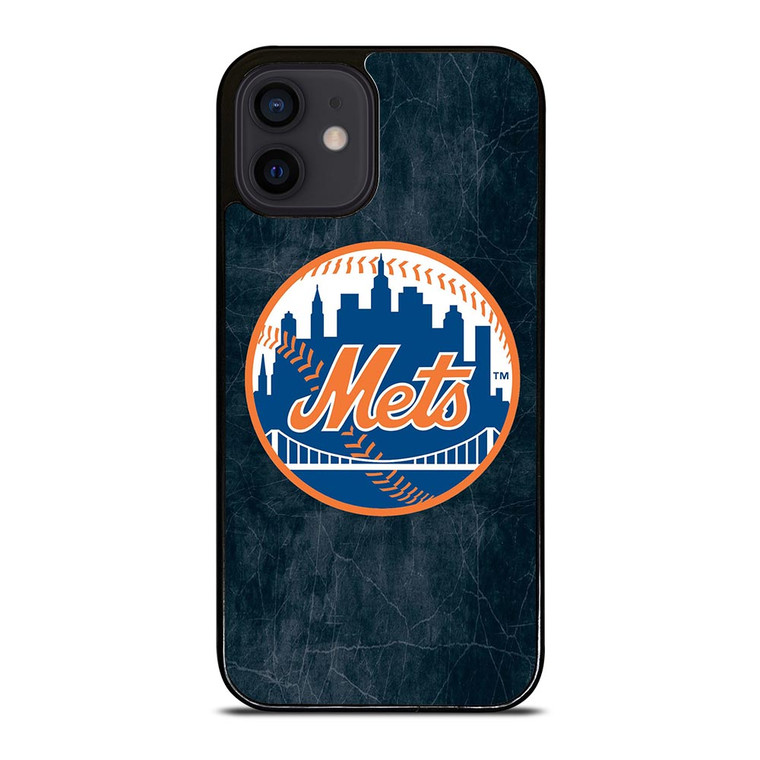 NEW YORK METS BASEBALL LOGO iPhone 12 Mini Case