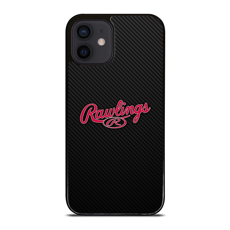 RAWLINGS SPORTWEAR CARBON LOGO iPhone 12 Mini Case