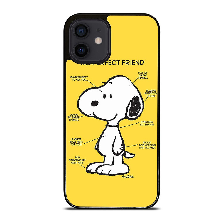 SNOOPY DOG PERFECT FRIEND iPhone 12 Mini Case