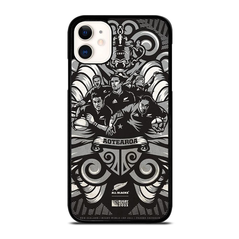 ALL BLACKS NEW ZEALAND RUGBY iPhone 11 Case