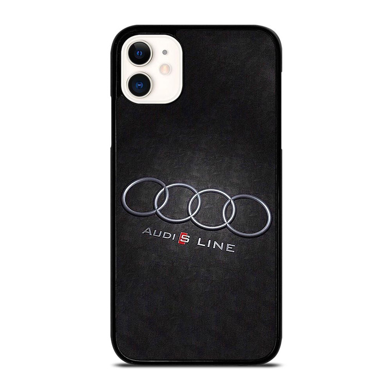 AUDI CAR LOGO S LINE iPhone 11 Case